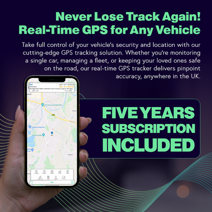 5 Year 4G OBD GPS Vehicle Tracker for Ultimate Vehicle Security - GPSBob