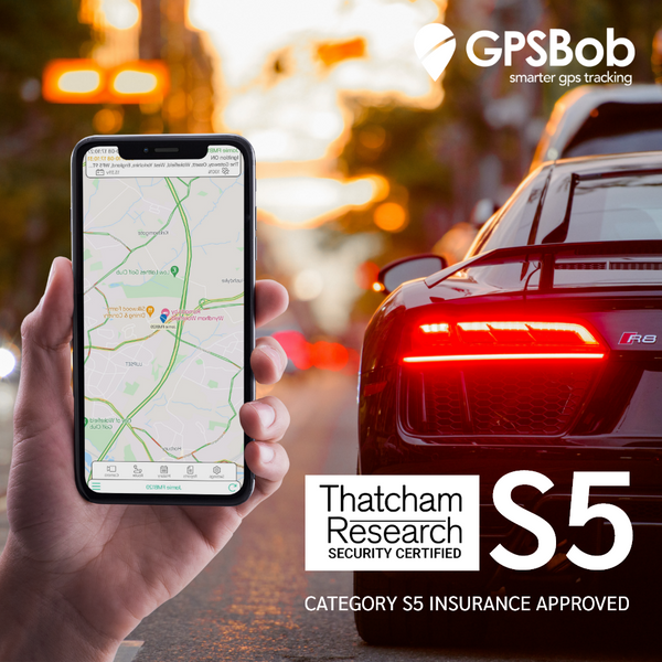 4G GPSBob Mongoose S5 UK Insurance Approved Thatcham Tracker - GPSBob