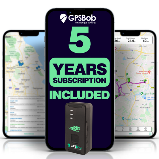 5 Year Portable 4G Personal GPS Tracker - GPSBob