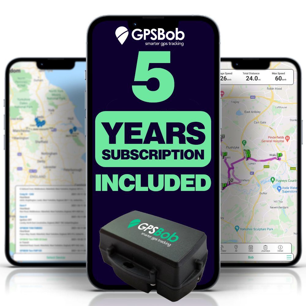 5 Year Yabby 4G GPS Tracker - GPSBob