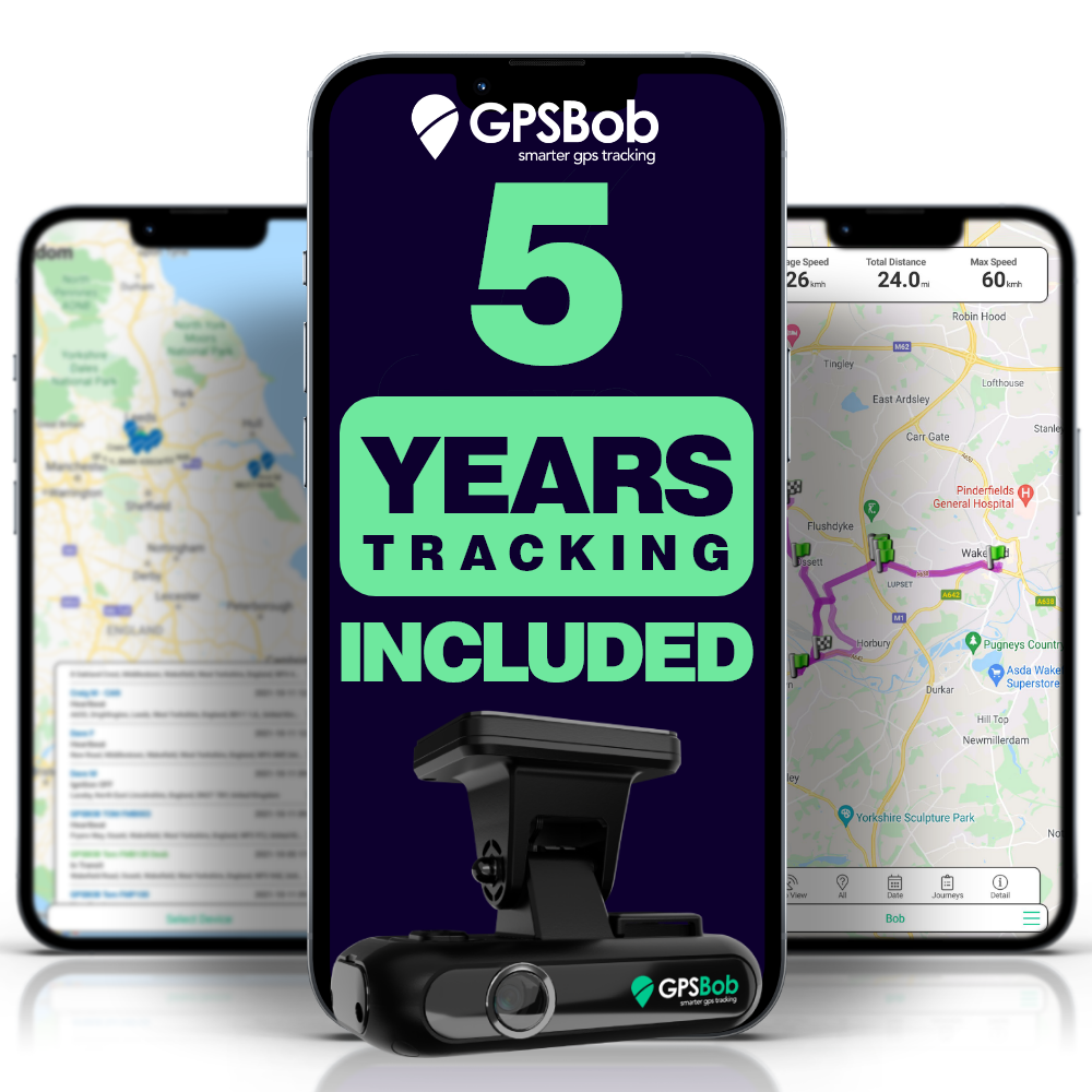 4G Dashcam with 5 Years Tracking - GPSBob